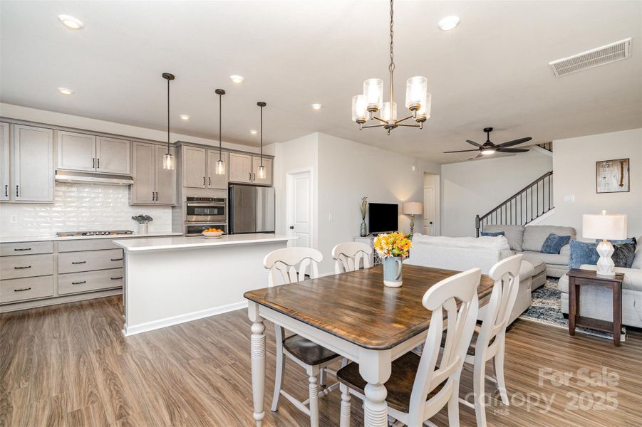 Furnished interior view inside a new home in , Kannapolis (Image 4). Furnished interior view inside a new home in , Kannapolis (Image 4).