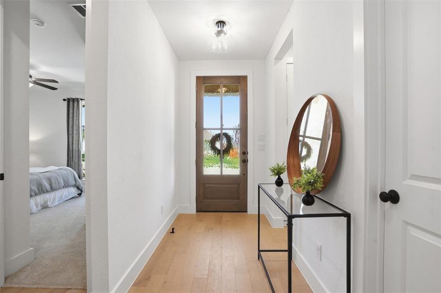 Furnished interior view inside a new home in Ventana, Fort Worth (Image 10).