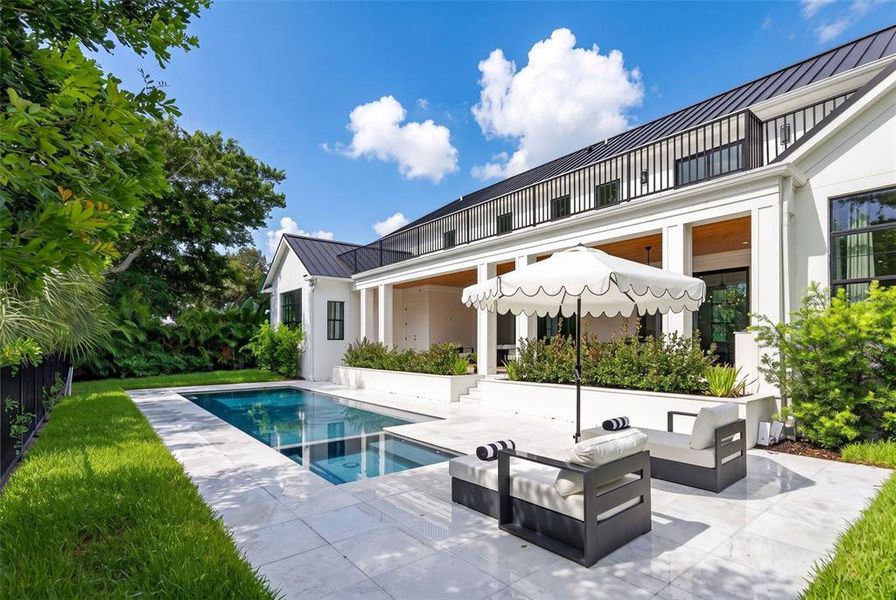 Exterior details and patio area of a home in , Sarasota (Image 33). Exterior details and patio area of a home in , Sarasota (Image 33).