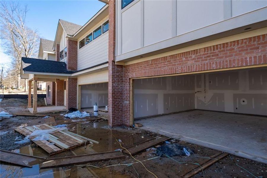 In-progress construction of a new home in , Tucker, GA (Image 11).