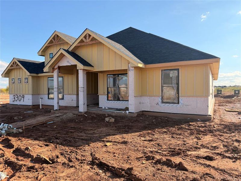 In-progress construction of a new home in , Abilene, TX (Image 8).