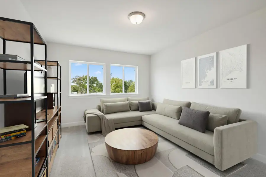 Virtually staged to give you the visual you need to see furniture placement and how the home can live.