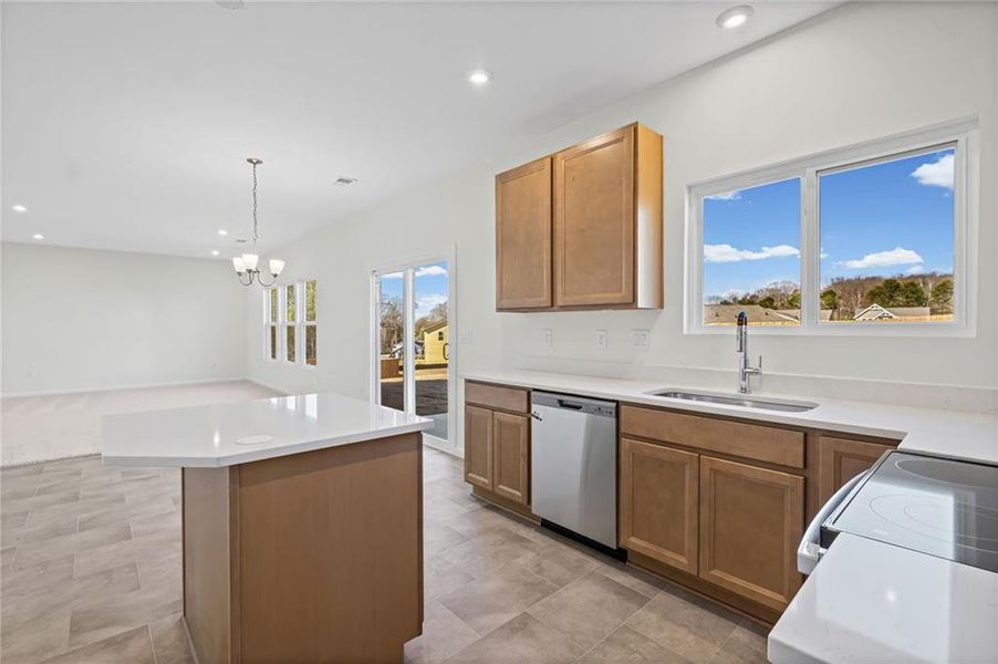 Furnished interior view inside a new home in Sage Woods, Dallas (Image 7).