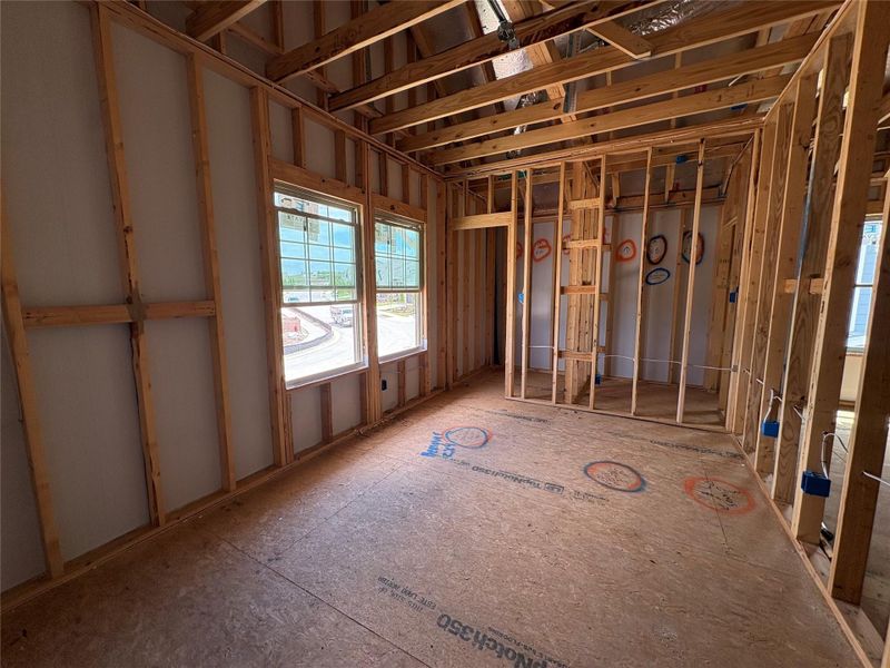 In-progress construction of a new home in Cannon Ranch, Dripping Springs, TX (Image 16).