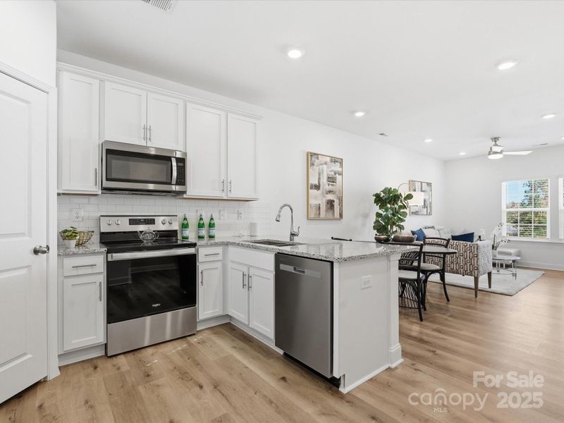 Furnished interior view inside a new home in Sycamore Trail, Matthews (Image 18).