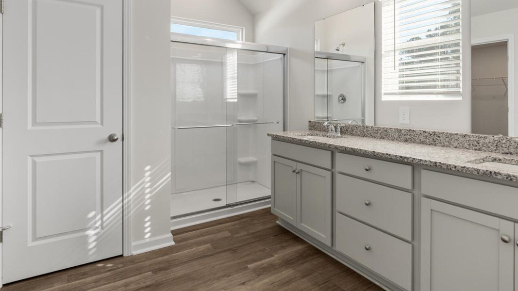 Furnished interior view inside a new home in Grayson Park, Leland (Image 10).