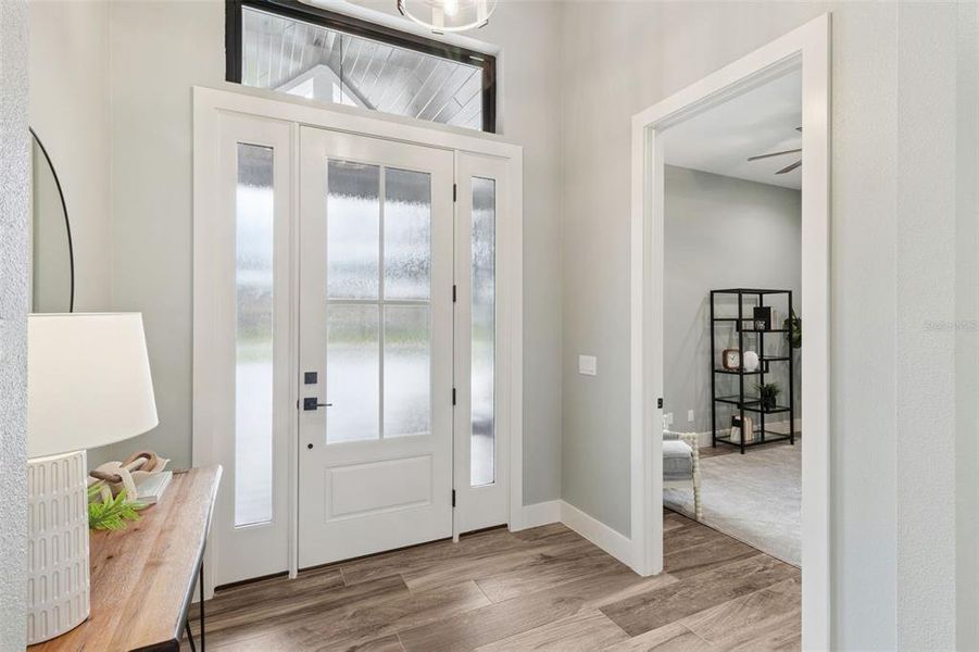 Furnished interior view inside a new home in , Winter Haven (Image 53). Furnished interior view inside a new home in , Winter Haven (Image 53).