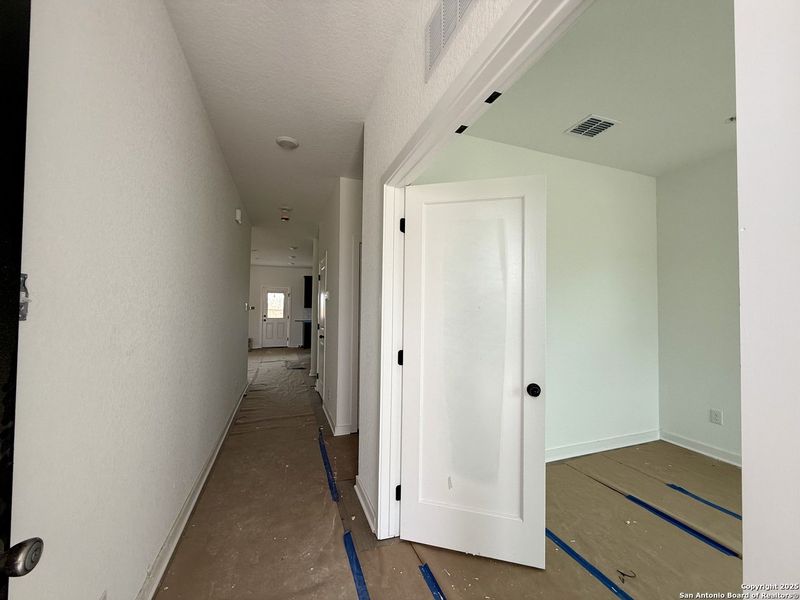 In-progress construction of a new home in The Arbors at the Wilder, Adkins, TX (Image 22).