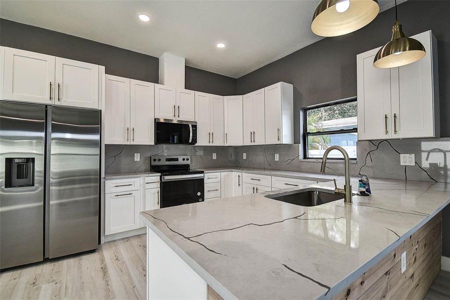 Furnished interior view inside a new home in , St. Petersburg (Image 6).