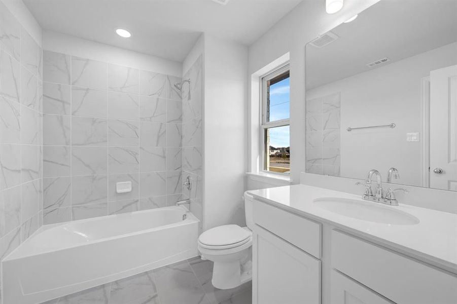 Furnished interior view inside a new home in Lilyana, Celina (Image 9).