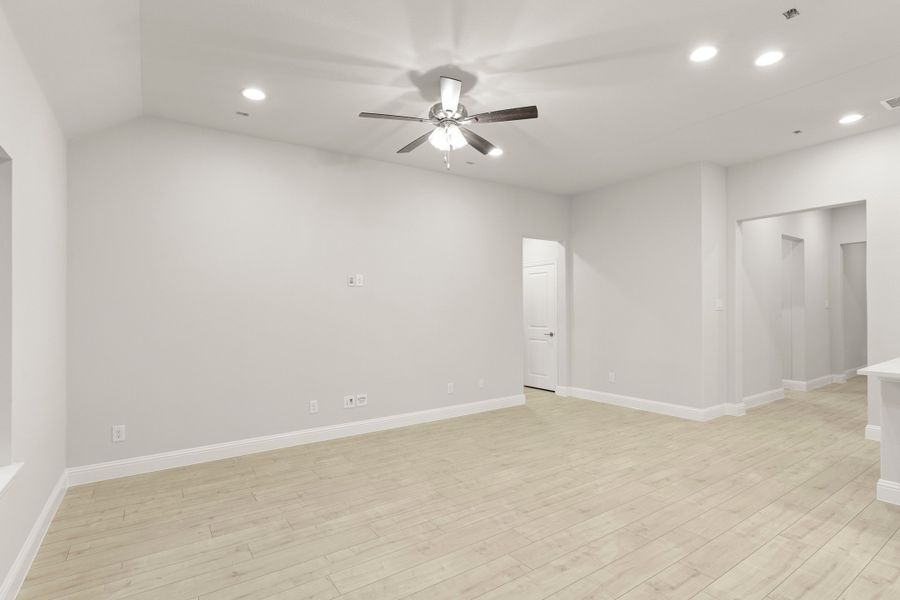Representative unfurnished interior of a home built from the Glory by Rockwell Homes in Creekside, Royse City (Image 45). Representative unfurnished interior of a home built from the Glory by Rockwell Homes in Creekside, Royse City (Image 45).