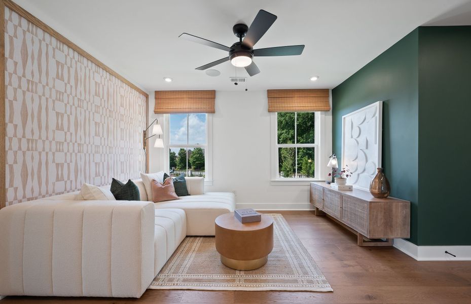 Representative furnished interior of a home built from the Cooper by Pulte Homes in Parkside Towns, Charlotte (Image 7).