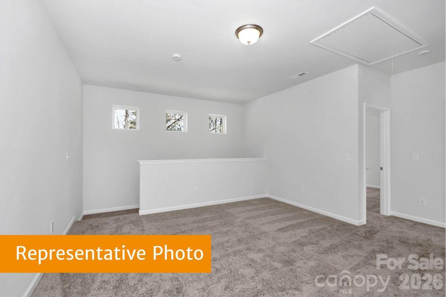 Spacious, unfurnished interior of a new home in Country Club Village, Salisbury (Image 2). Spacious, unfurnished interior of a new home in Country Club Village, Salisbury (Image 2).