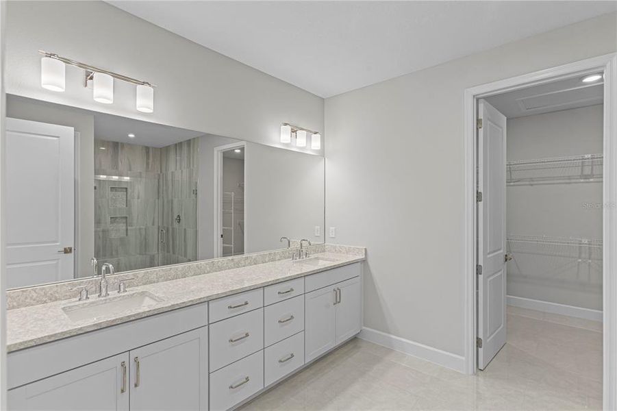Furnished interior view inside a new home in Cresswind at Hammock Oaks, Lady Lake (Image 5).