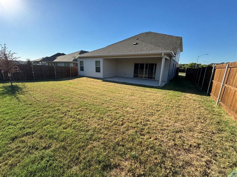 Exterior details and patio area of a home in Cibolo Hills, Fort Worth (Image 1). Exterior details and patio area of a home in Cibolo Hills, Fort Worth (Image 1).