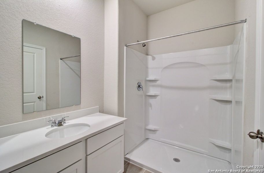 Furnished interior view inside a new home in Prairie Green, Converse (Image 5). Furnished interior view inside a new home in Prairie Green, Converse (Image 5).