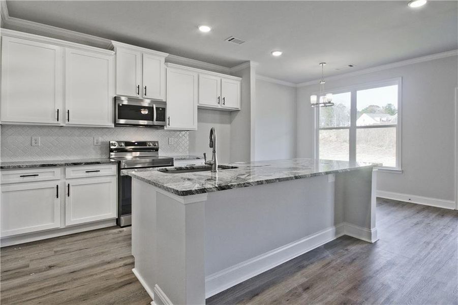 Furnished interior view inside a new home in Highland Park, Stonecrest (Image 6).