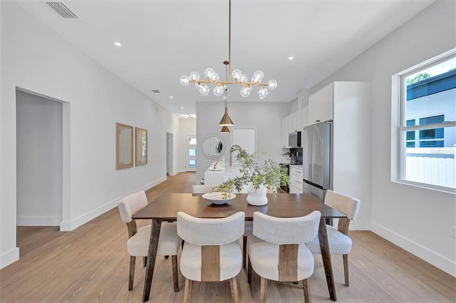 Furnished interior view inside a new home in , St. Petersburg (Image 13).