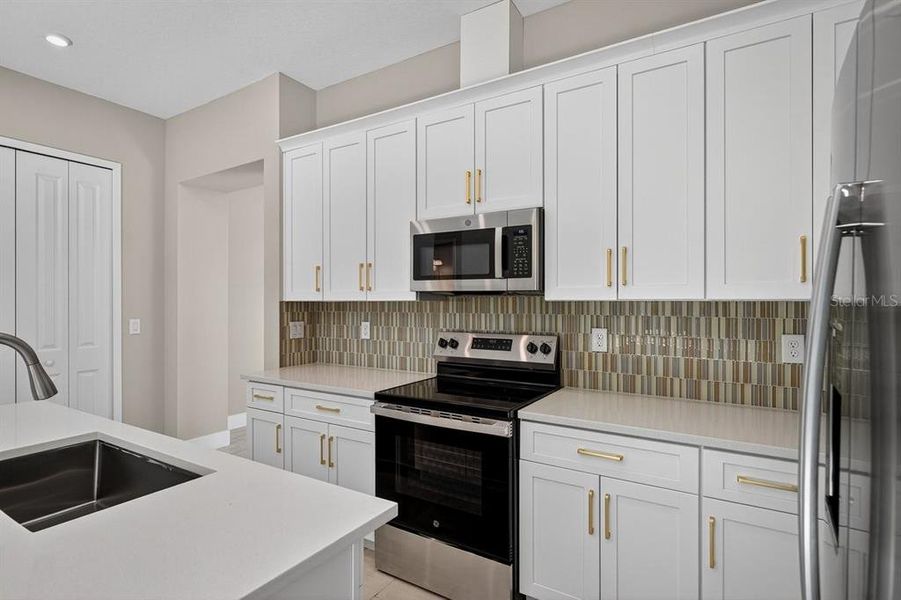 Furnished interior view inside a new home in Gray Hawk at Hole Two, Daytona Beach (Image 36).