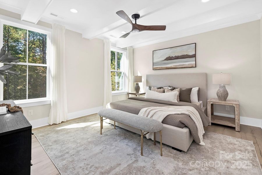 Furnished interior view inside a new home in , Lancaster (Image 25).