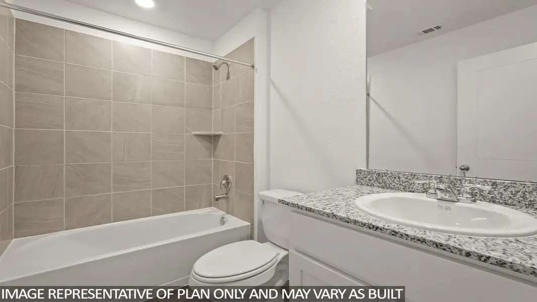 Furnished interior view inside a new home in McCrorey Trails, Conroe (Image 4). Furnished interior view inside a new home in McCrorey Trails, Conroe (Image 4).