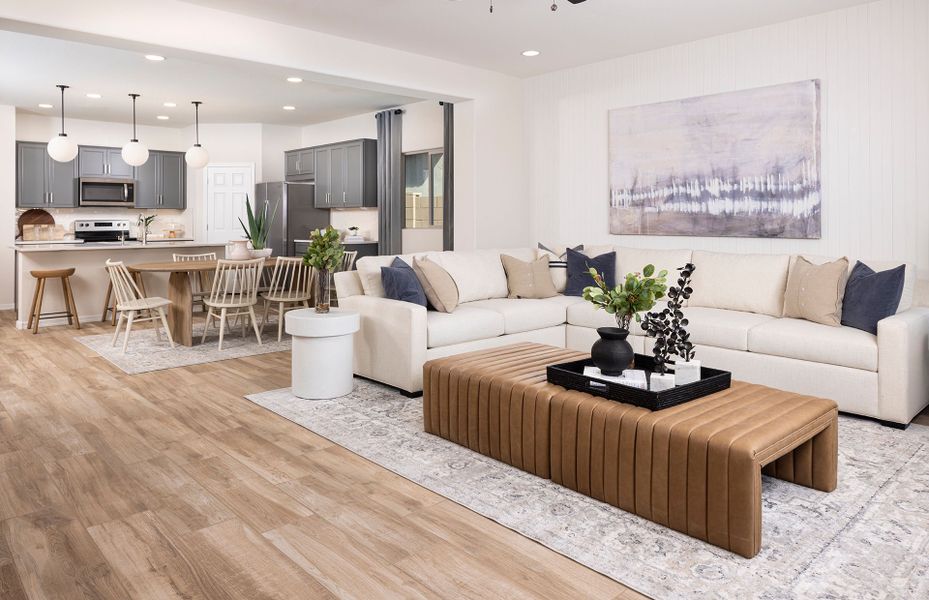 Representative furnished interior of a home built from the Barletta by Pulte Homes in Alamar, Avondale (Image 13).