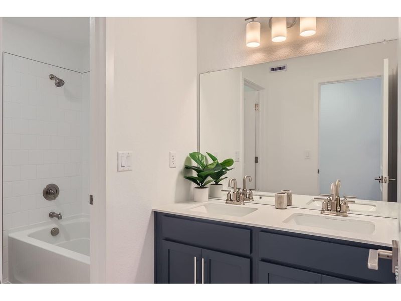 Close-up of interior finishes inside a home in , Longmont (Image 21).
