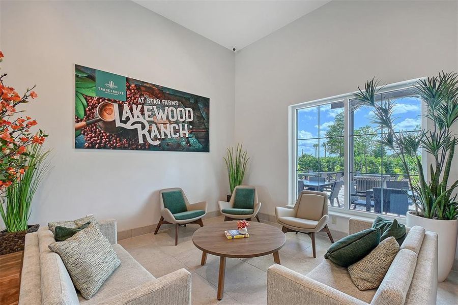 Furnished interior view inside a new home in Star Farms at Lakewood Ranch, Bradenton (Image 34).
