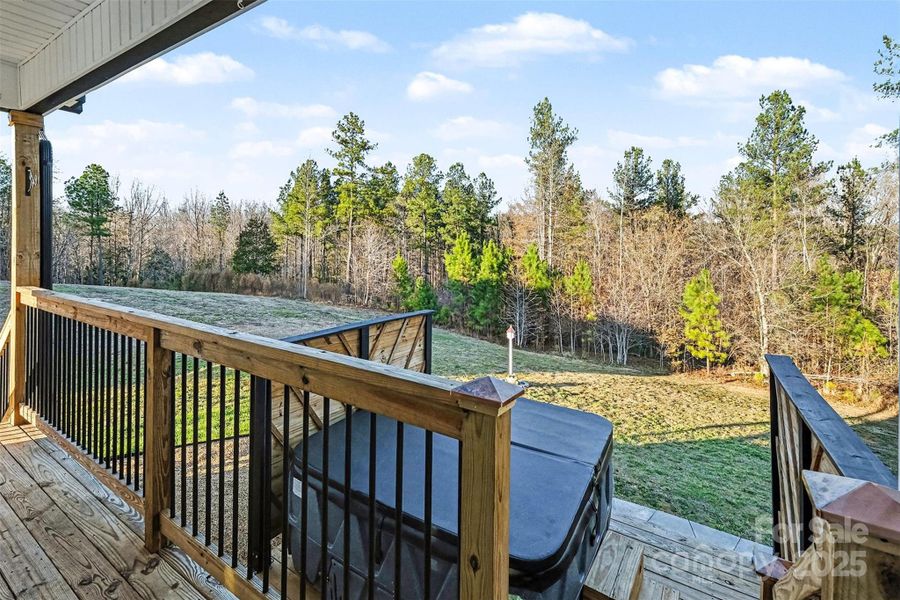 Exterior details and patio area of a home in , Clover (Image 3).