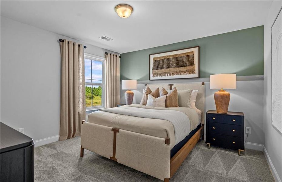 Furnished interior view inside a new home in Linden Grove, Powder Springs (Image 4).