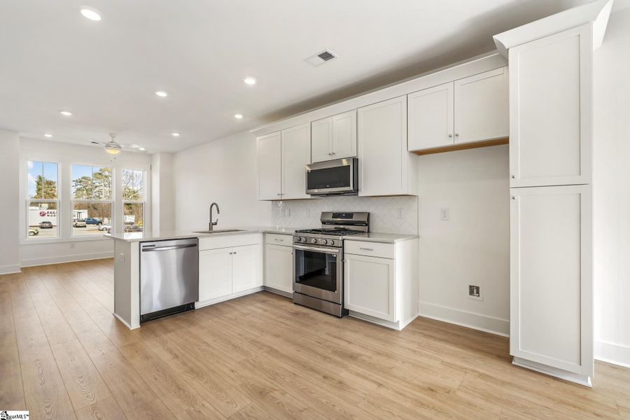 Furnished interior view inside a new home in Renaissance Place, Greenville (Image 8).