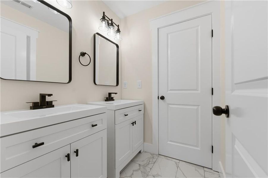 Furnished interior view inside a new home in , Conyers (Image 10). Furnished interior view inside a new home in , Conyers (Image 10).