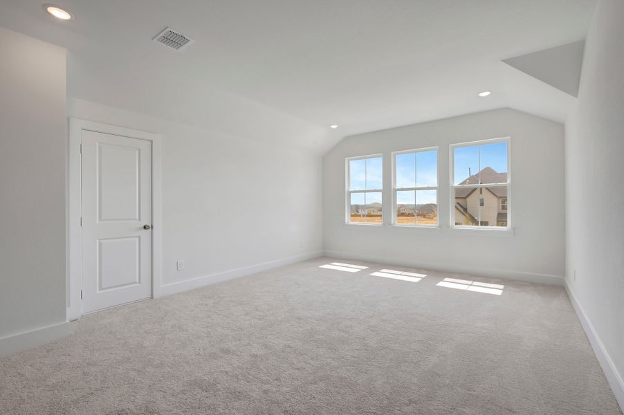 Spacious, unfurnished interior of a new home in LaPrelle, Haslet (Image 19). Spacious, unfurnished interior of a new home in LaPrelle, Haslet (Image 19).