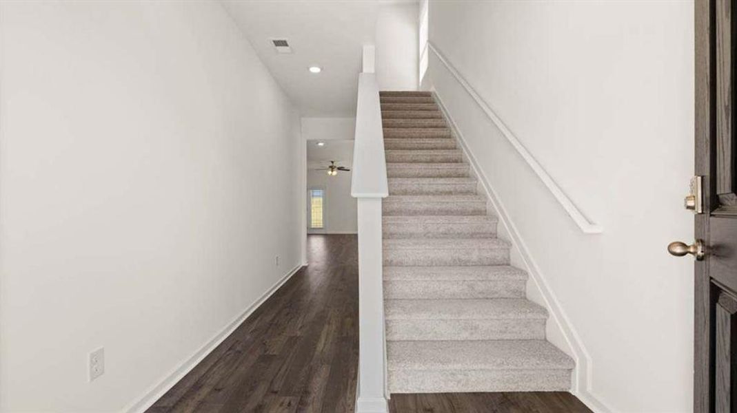 Spacious, unfurnished interior of a new home in Shoal Creek, Hampton (Image 15). Spacious, unfurnished interior of a new home in Shoal Creek, Hampton (Image 15).