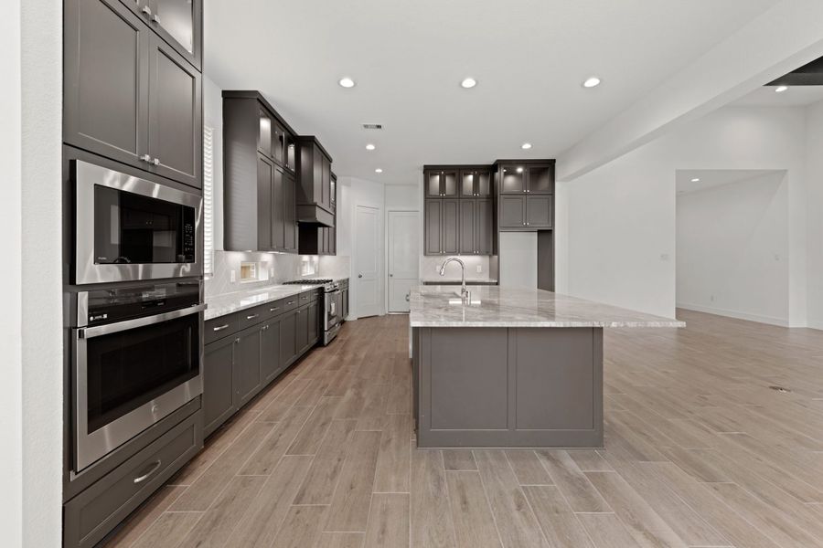 Furnished interior view inside a new home in Elyson, Katy (Image 7). Furnished interior view inside a new home in Elyson, Katy (Image 7).