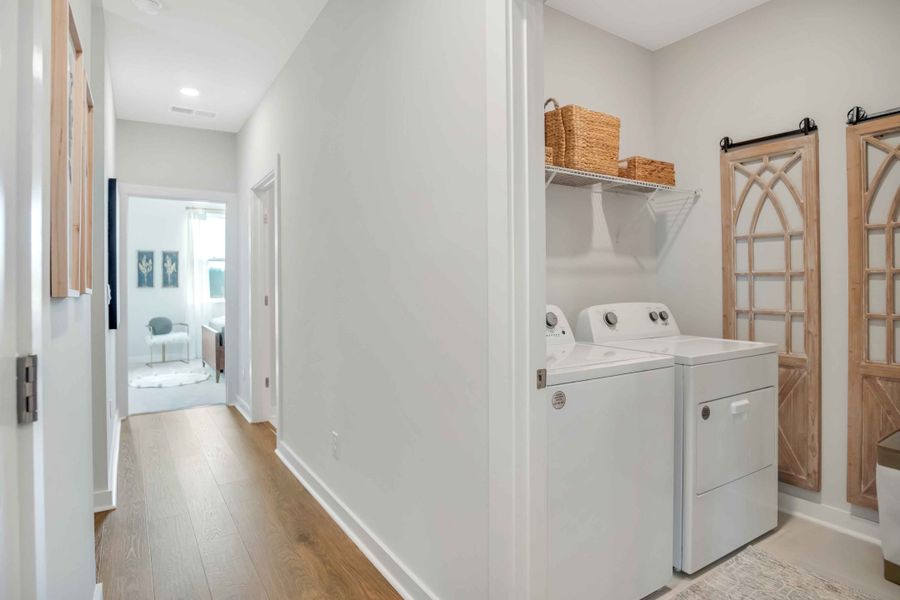 Representative furnished interior of a home built from the SEVERN by D.R. Horton in Nexus South, Gallatin (Image 17).