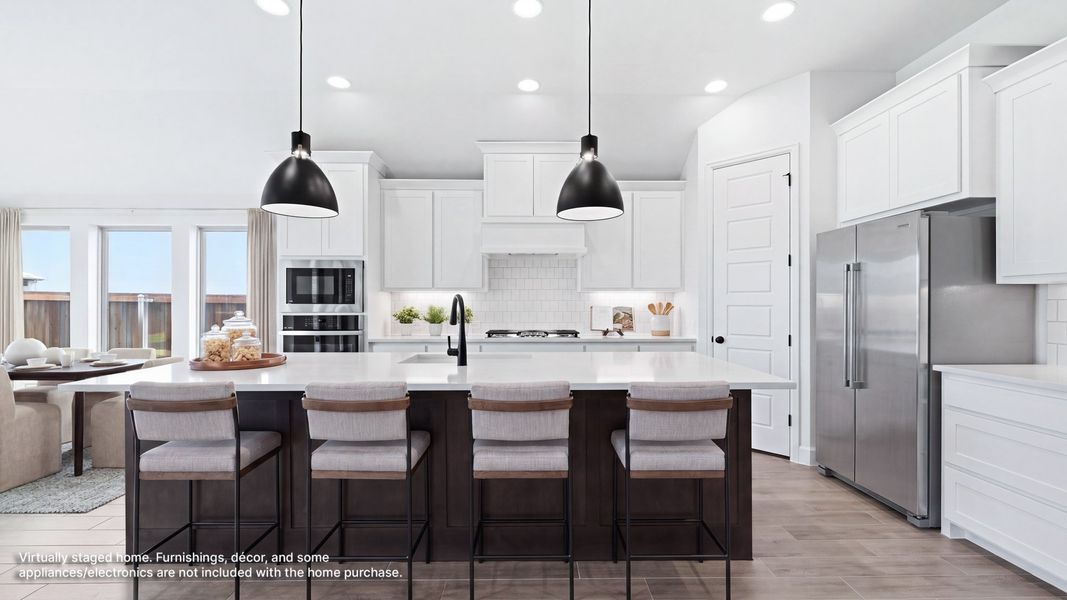 Furnished interior view inside a new home in Meraki, Forney (Image 5).