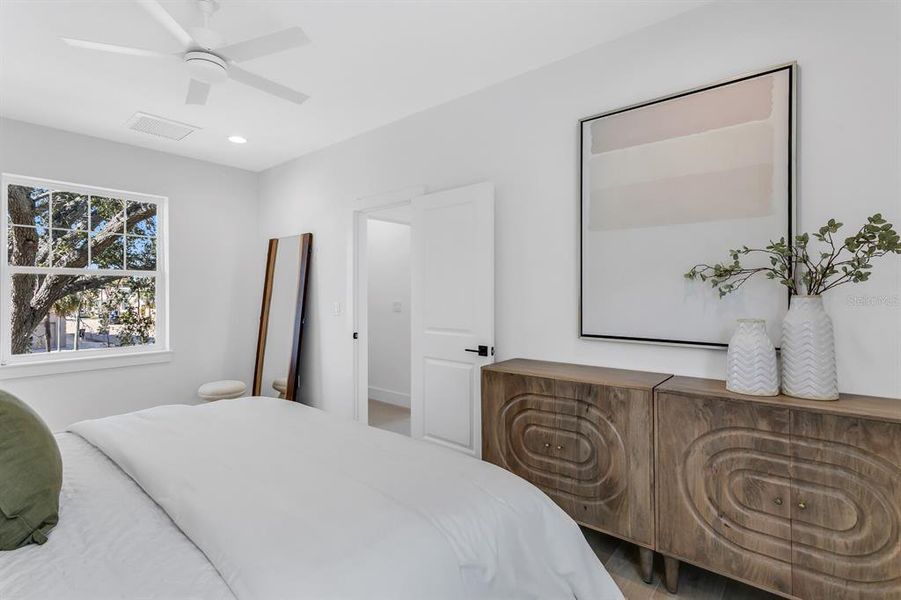 Furnished interior view inside a new home in , Tampa (Image 32).