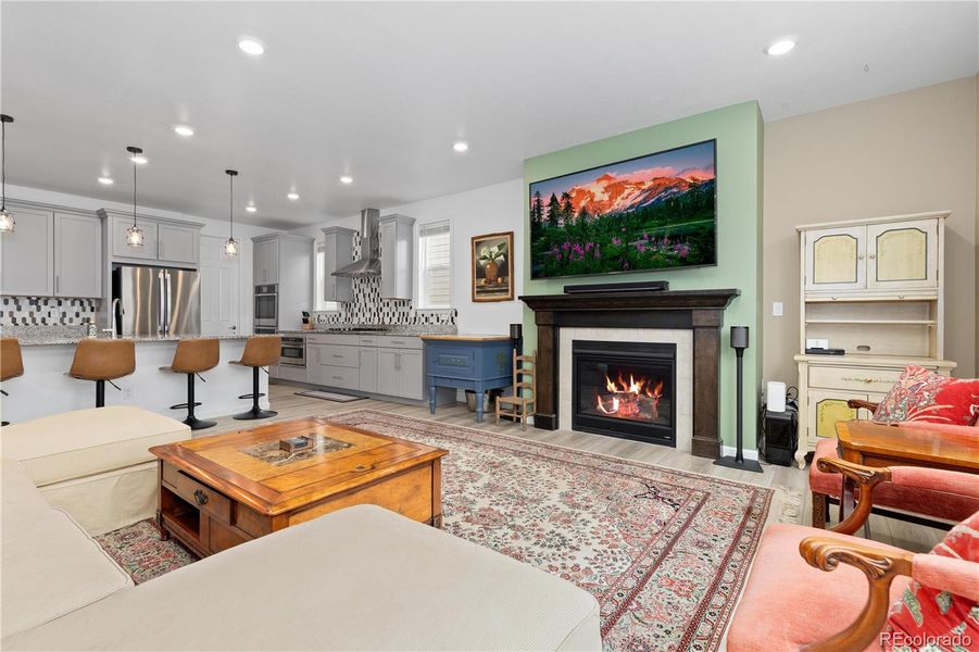 Furnished interior view inside a new home in Looking Glass, Parker (Image 18).