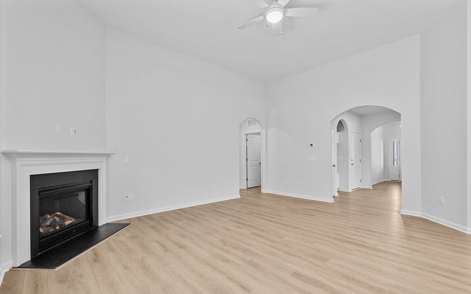 Spacious, unfurnished interior of a new home in Brayden, Advance (Image 17). Spacious, unfurnished interior of a new home in Brayden, Advance (Image 17).