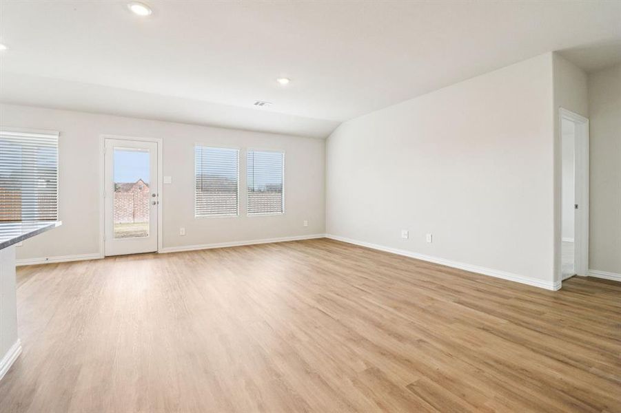 Spacious, unfurnished interior of a new home in Trails of Lavon - Signature Series, Lavon (Image 38). Spacious, unfurnished interior of a new home in Trails of Lavon - Signature Series, Lavon (Image 38).