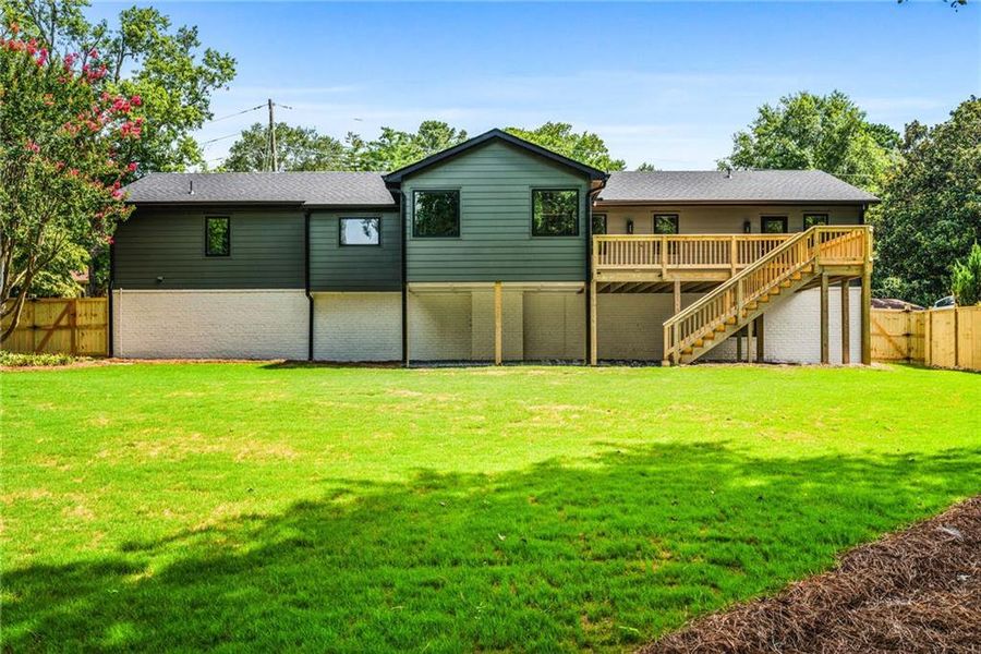 Front exterior of a new home in , Alpharetta, GA, highlighting curb appeal (Image 1).