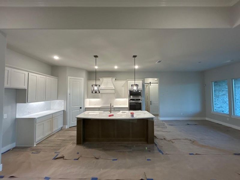 In-progress construction of a new home in Creekview Addition, Van Alstyne, TX (Image 8). In-progress construction of a new home in Creekview Addition, Van Alstyne, TX (Image 8).