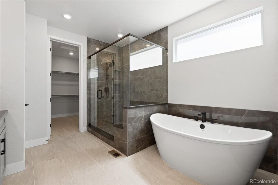 Furnished interior view inside a new home in Gallery at The Canyons, Castle Pines (Image 6).