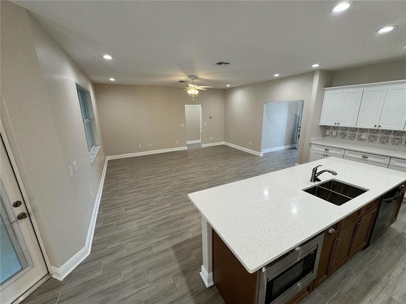 Furnished interior view inside a new home in , Dade City (Image 16). Furnished interior view inside a new home in , Dade City (Image 16).