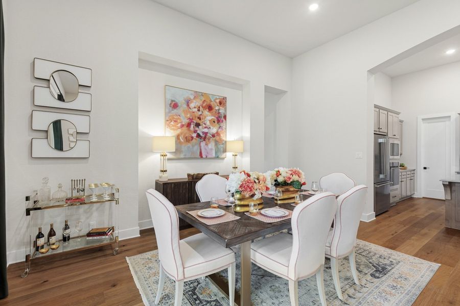 Representative Dining Room - some options shown Representative Dining Room - some options shown