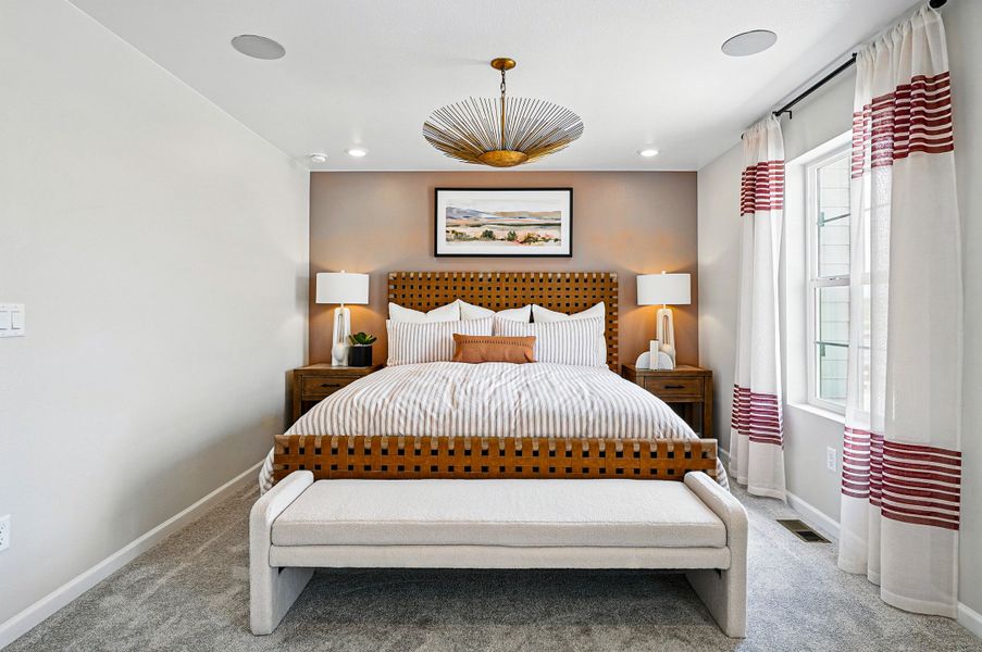 Representative furnished interior of a home built from the Backcountry by Taylor Morrison in Parterre Townhomes - The Westerly Collection, Thornton (Image 19).