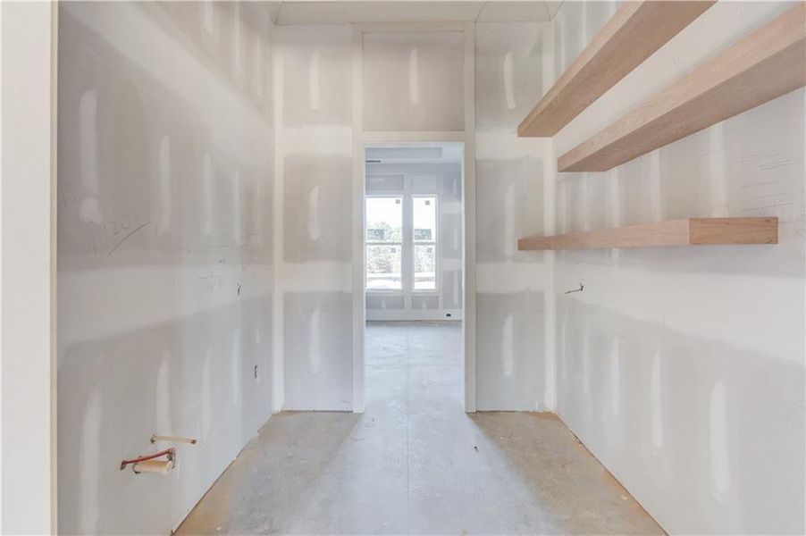 In-progress construction of a new home in , Buford, GA (Image 35).