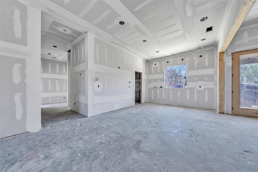 In-progress construction of a new home in , Bluff Dale, TX (Image 3).