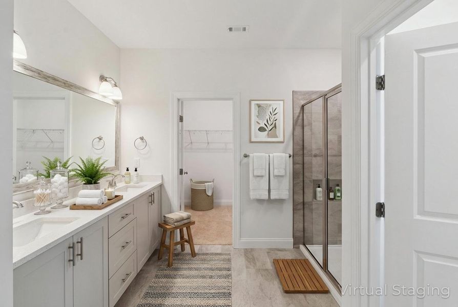 Furnished interior view inside a new home in Tillery Park, Grovetown (Image 13). Furnished interior view inside a new home in Tillery Park, Grovetown (Image 13).